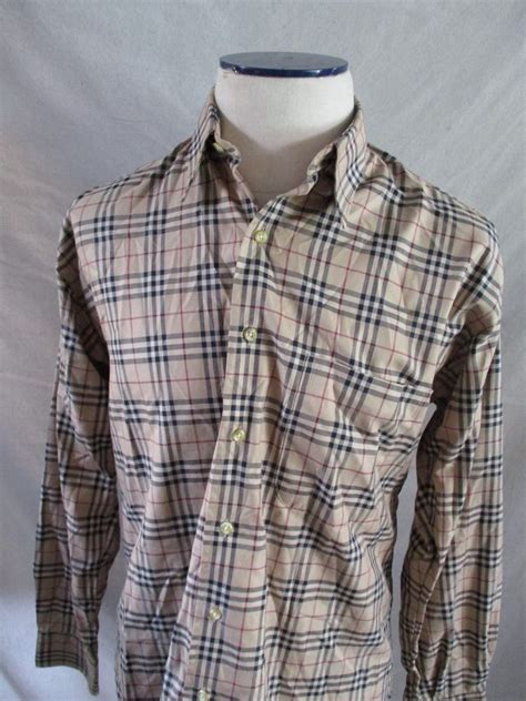 burberry signature plaid shirt|authentic burberry shirt.